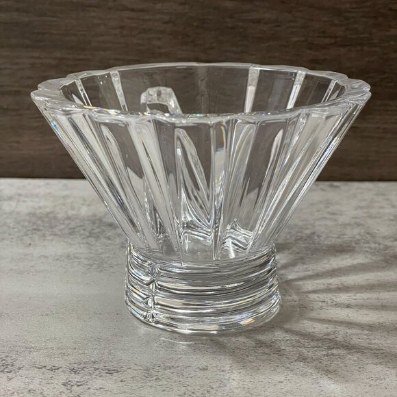 Vintage 90s Rosenthal Studio Line Blossom Lead Crystal Candleholder Germany 3" H - Picture 3 of 9